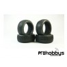 Neumáticos 1/8 TT TPRO HaraBite competición T3 SOFT con mousse (DESPEGADOS)
