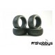 Neumáticos TPRO 1/8 TT Looper competición T3 SOFT con mousse (DESPEGADOS)