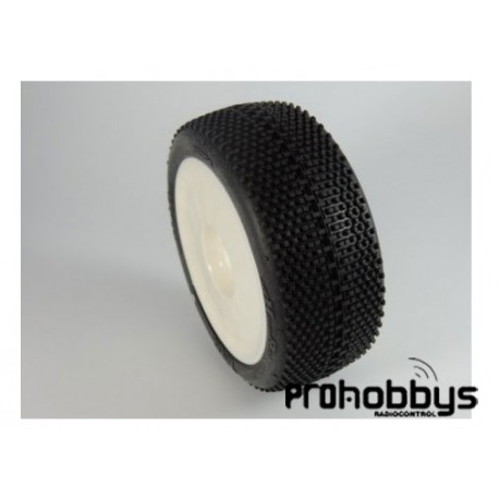 Neumáticos TPRO 1/8 TT HaraBite competición T3 SOFT (PEGADOS)