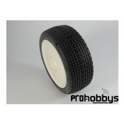 Neumáticos TPRO 1/8 TT KeyLock competición T3 SOFT (PEGADOS)