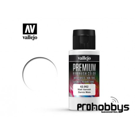 Vallejo Premium Barniz Mate 60ml