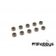 Arandela cilíndrica para tornillo allen M3 (marrón) (10pcs) Corally