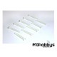 Tornillo Nylon M2 x 25mm (10 uds)