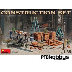 Kit construcción albañilería 1/35 MiniArt