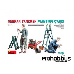Kit German Tankmen Painting Camo 1/35 MiniArt