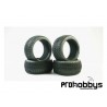 Neumáticos 1/8 TT TPRO Gougar competición T3 SOFT con mousse (DESPEGADOS)