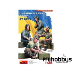 Ukrainian Tank Crew at Rest 1/35 MiniArt