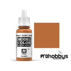 Model Color 70.981 Marron Naranja 131 (17ml) Vallejo
