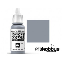 Model Color gris pálido 70990 (155) (17ml) Vallejo