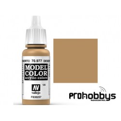 Model Color 70977 amarillo desierto (125) (17ml) Vallejo