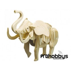 Kit de madera Elefante Pebaro
