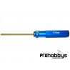 Destornillador allen de 1,5mm mango aluminio