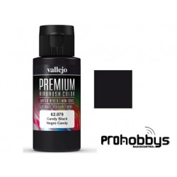 Vallejo Premium Negro transparente Candy Black (60ml)