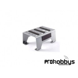 Stan de aluminio plateado Fastrax FAST410S
