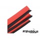 Tubo termo 5mm Rojo y Negro (2 x 0,5mts)