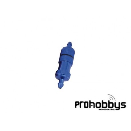 Hobby Tech Filtro combustible Aluminio (azul)