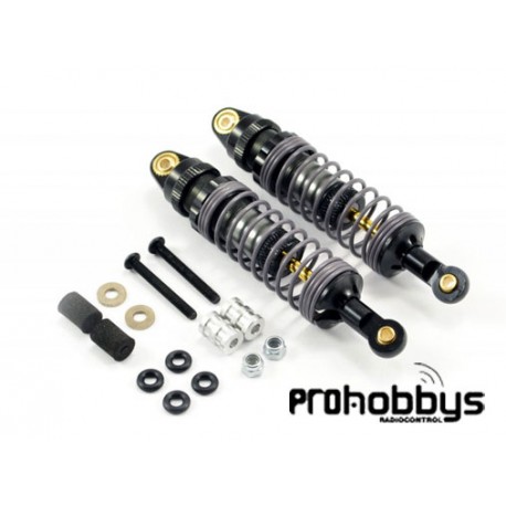 Amortiguadores de aluminio de 85mm ajustables (2 uds) Fastrax