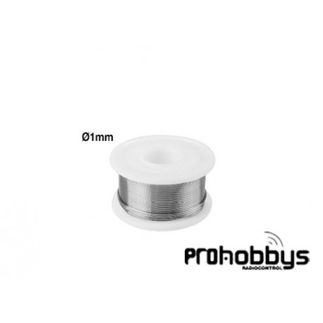 Estaño soldadura 1mm (100gr) Corally
