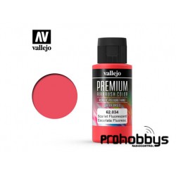 Vallejo Premium Escarlata Fluo (60ml)