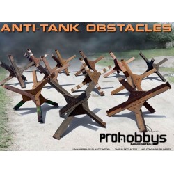 Accesorios Anti-tank Obstacles 1/35 MiniAart