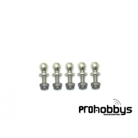 Bolas rótula dirección STR8 (5 uds) Hobbytech