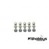 Bolas rótula dirección STR8 (5 uds) Hobbytech