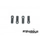 Rótulas de dirección 4mm (4 uds) Hobbytech