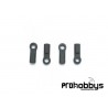 Rótulas de dirección 4mm (4 uds) Hobbytech