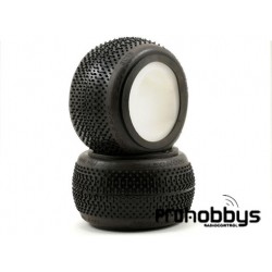 Neumáticos delanteros 1/10 Double Dees Green Compound 4WD Jconcepts