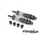 Amortiguadores aluminio 77mm 1/10 (2 uds) ajustables Absima