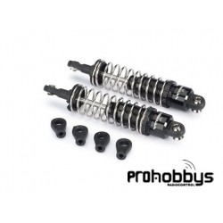 Amortiguadores aluminio 77mm 1/10 (2 uds) ajustables Absima
