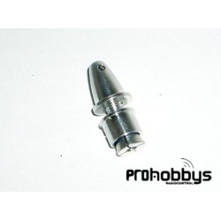 Adaptador hélice aluminio Ø 3,2mm, cono M5