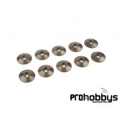Arandela cónica marrón 3x15mm (10 uds) Corally