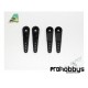 Brazo de servo largo 38mm Futaba 25T (4uds)