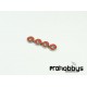 Rodamientos 5x13x4mm (Red Rubber Case) Sworkz