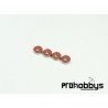 Rodamientos 5x13x4mm (Red Rubber Case) Sworkz