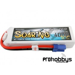 Batería Lipo 14,8V 4000mAh 30C conector E5 Soaring Gens ace