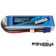 Batería Lipo 14,8V 5000mAh 45C conector EC5 Gens ace