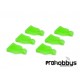 Tirador para clips carrocería verde (6 uds)