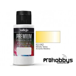 Vallejo Premiun Color 62042 Amarillo metálico