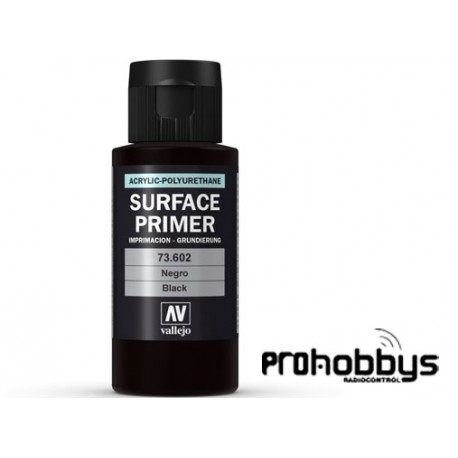 Imprimación Acrílico- Poliiuretano Negro (60ml) Vallejo