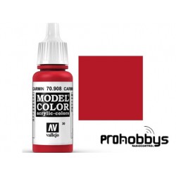 Model Color rojo carmín (030) (17ml) Vallejo
