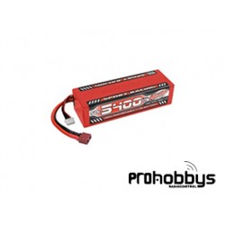 Batería Lipo 11,1V 5400mA 50C caja dura Corally