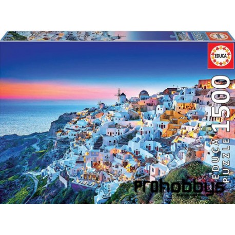 Puzle de 1500 piezas Santorini Educa