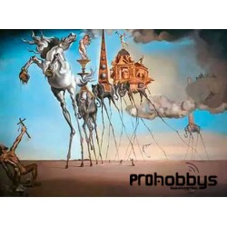 Puzle de 1000 piezas La Tentation de Saint Antoine, Salvador Dalí Editions Ricordi