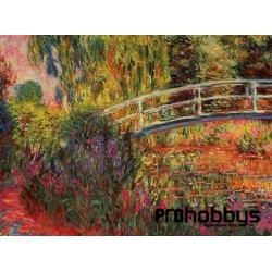 Puzle de 2000 piezaas El puente japonés, Monet Editions Racordi