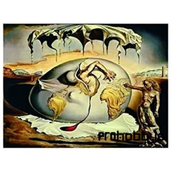 Puzle de 1500 piezas Geopolitical child watching the birth of the New Man, Dalí Editions Ricordi