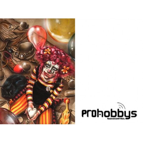 Puzle de 1000 piezas Clown girl, Scarlet Gothica Editions Ricordi