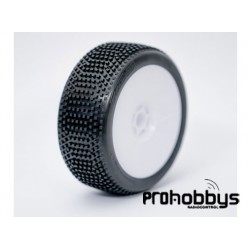Ruedas 1/8 Buggy Tide (Medium Soft) Premontadas Ogo