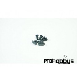 Tornillos Botón M4 x 10mm ajuste altura Chasis S35 Series (8 uds) Sworkz